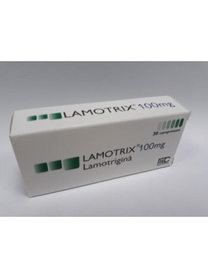 Lamotrix 100 mg. 30 tablets